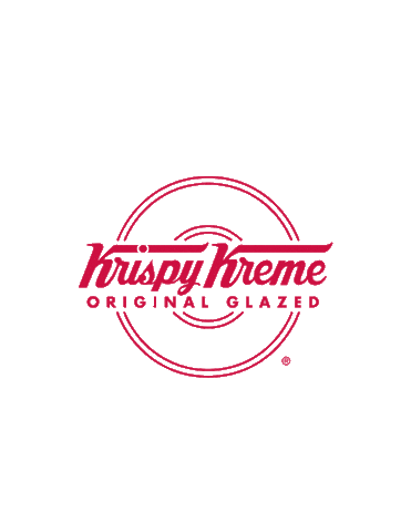 KrispyKremeDoughnuts red sweet light yummy Sticker