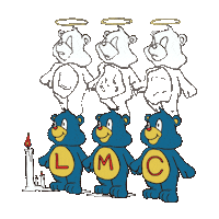 Bear Ghost Sticker by LMC_lostmanagementcities