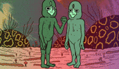 get it sci-fi GIF by Sub Pop Records