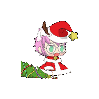 Santa Claus Christmas Sticker