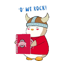 Happy Ohio State Sticker by Pudgy Penguins