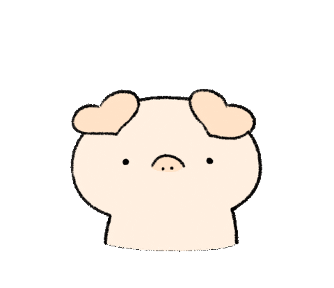 小豬 Sticker by BREAD TREE