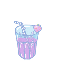 Bubble Tea Summer Sticker by Vanesa Longchamp