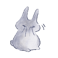 yuhyng4791 animal bunny rabbit yuying Sticker