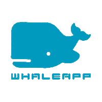 Ocean Whale Sticker by Whaleapp Ltd