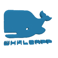 3D Whale Sticker by Whaleapp Ltd
