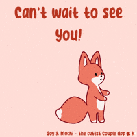 Be There Soon Miss You GIF by SoyandMochi