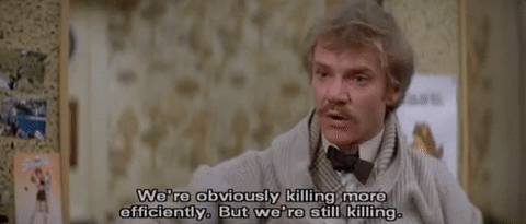 sci fi killing GIF by Warner Archive