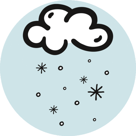 Snow Winter Sticker by SHEEPWORLD AG