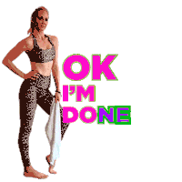 romneymvmt ok workout bye exercise Sticker