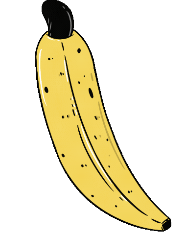 Banana Dogman Sticker