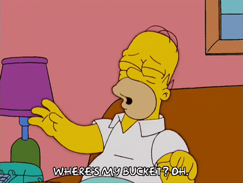 sad homer simpson GIF
