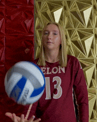 Elon Volleyball GIF by Elon Phoenix