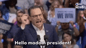 Election Madam President GIF by PBS News