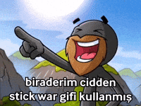 Stickman Laughing GIF