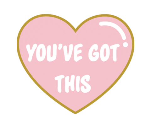 Heart Quote Sticker by P.Louise Makeup Academy