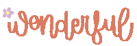 Typography Calligraphy Sticker
