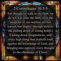 Stained Glass Christ GIF