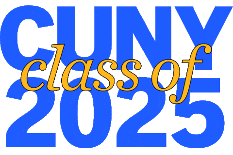 Graduation Cuny Sticker by The City University of New York