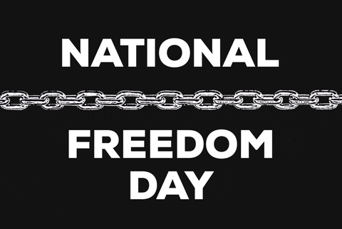 Freedom Day Slavery GIF by Holidays