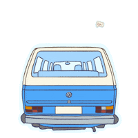 Road Trip Goodbye Sticker