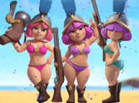 Clash Royale Musketeers GIF