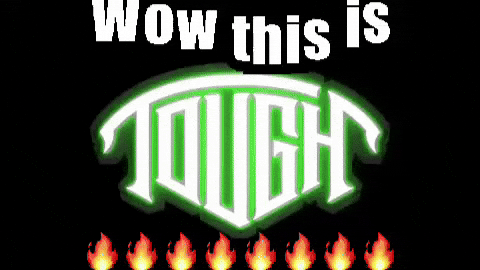 Tufff wow tough wow this is tough GIF