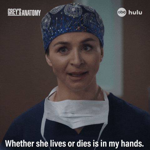 Greys Anatomy Doctor GIF by ABC Network