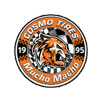 Mucho Macho Sticker by Cosmo Tires
