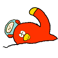 Art Swimming Sticker