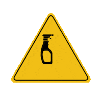 Alexmedranojr coronavirus clean sign sick Sticker