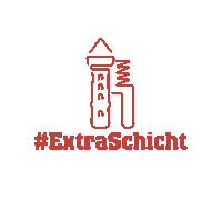 Ruhrgebiet Nachtschicht Sticker by Ruhr Tourismus
