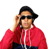 Sunglasses Wow Sticker