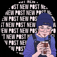 jessie_makes_art_sometimes new new post drinking soda GIF