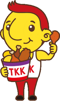 TKKinc taiwan fastfood friedchicken sweetpotato Sticker