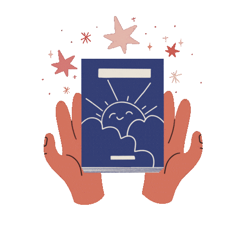BoD_BooksonDemand giphyupload book hands books Sticker