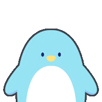 yenyendesign yes kawaii blue yeah Sticker