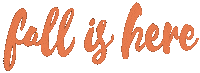 Mood Fall Sticker