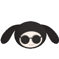 Wink Chilling Sticker
