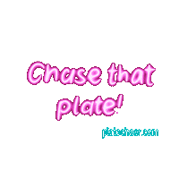 PlateChasr food pink hungry foodie Sticker