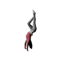 Upside-Down Fitness Sticker by MPDS Dubai