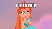 Talking Told You GIF by Gods'School / The Olympian gods