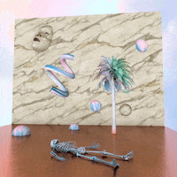 waking the dead neon GIF by Last Lauf