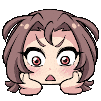 Embarrassed Emoji Sticker by Jin