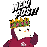 Breaking News Instagram Sticker by Pudgy Penguins