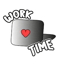 Time Working Sticker