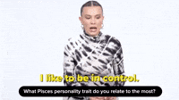 I Like to Be in Control