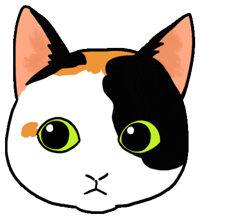 Cat ねこ Sticker