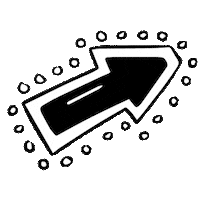 We Got This Arrow Sticker by nelsontasmannz