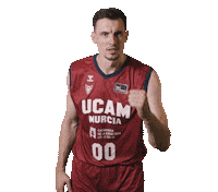 Rodions Kurucs Basketball Sticker by UCAM Universidad